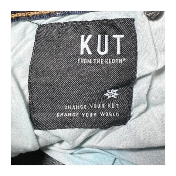 Kut From The Kloth Womens Dark Wash High Rise Boyfriend Jeans Plus Sz 12 W New - Picture 8 of 10